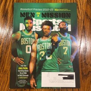 Sports Illustrated Magazine - Nov 2022 - Jayson Tatum - Jaylen Brown - Celtics